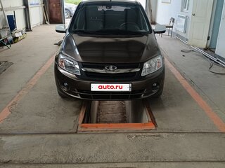 2014 Lada (ВАЗ) Granta I, коричневый, 320000 рублей, вид 1