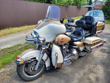 1994 Harley-Davidson Electra Glide, бежевый, 930000 рублей, вид 2