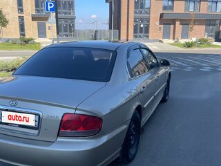 2007 Hyundai Sonata ТагАЗ IV (EF) Рестайлинг, бежевый, 420000 рублей, вид 4