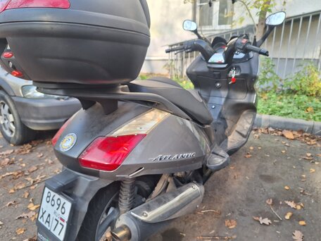 2005 Aprilia Atlantic 500, серебристый, 310000 рублей, вид 4