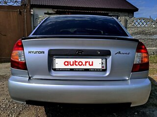 2007 Hyundai Accent ТагАЗ II, серебристый, 400000 рублей, вид 4