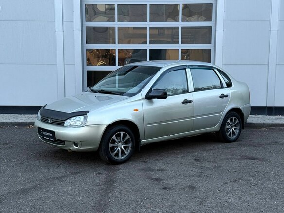 2008 Lada (ВАЗ) Kalina I, жёлтый, 170000 рублей