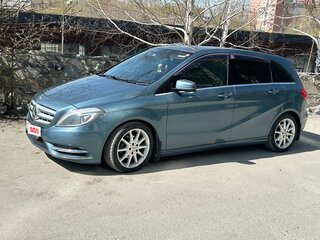2012 Mercedes-Benz B-Класс 180 II (W246), синий, 1100000 рублей, вид 2