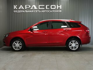 2018 Lada (ВАЗ) Vesta SW I, красный, 1075000 рублей, вид 5
