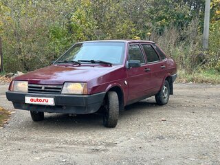 2000 Lada (ВАЗ) 21099, красный, 95000 рублей, вид 1