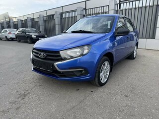 2019 Lada (ВАЗ) Granta I Рестайлинг, синий, 423000 рублей, вид 1
