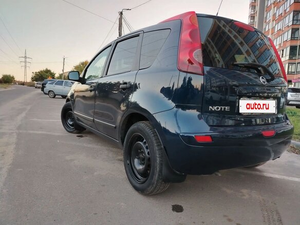 2007 Nissan Note I, синий, 445000 рублей - вид 4