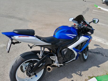 2007 Suzuki GSX-R 750, синий, 620000 рублей, вид 5
