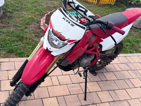 2016 Kayo Basic TT140EM, красный, 65000 рублей - вид 6
