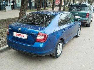 2018 Skoda Rapid I Рестайлинг, синий, 1450000 рублей, вид 2