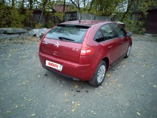 2009 Citroen C4 I Рестайлинг, красный, 350000 рублей, вид 4