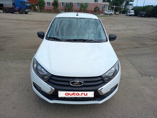 2021 Lada (ВАЗ) Granta I Рестайлинг, белый, 625000 рублей, вид 2