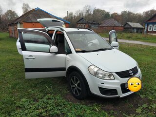 2014 Suzuki SX4 I (Classic) Рестайлинг, белый, 885000 рублей, вид 5