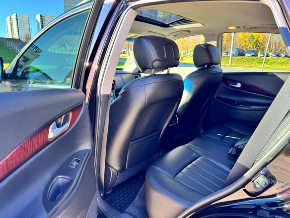 2012 Infiniti EX EX25 I (J50), чёрный - вид 12