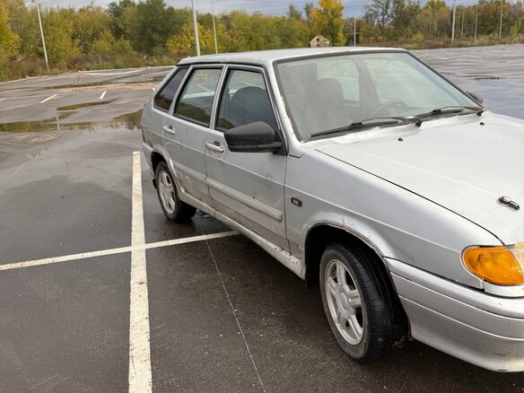 2011 Lada (ВАЗ) 2114, серебристый - вид 2