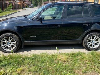 2008 BMW X3 25i I (E83) Рестайлинг, чёрный, 1150000 рублей, вид 2