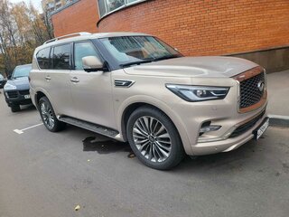 2018 Infiniti QX80 I Рестайлинг 2, бежевый, 5950000 рублей, вид 2