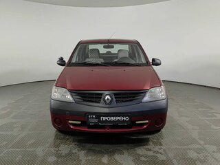 2009 Renault Logan I, красный, 355000 рублей, вид 2