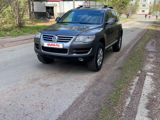 2008 Volkswagen Touareg I Рестайлинг, серый, 1450000 рублей, вид 4