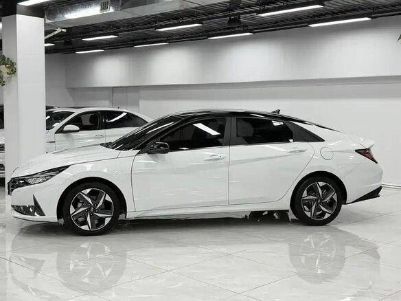 2022 Hyundai Elantra VII (CN7), белый - вид 5