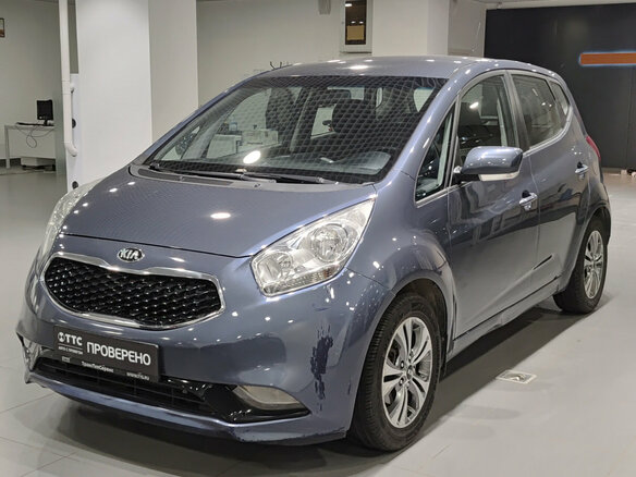 2014 Kia Venga I Рестайлинг, синий, 1090000 рублей
