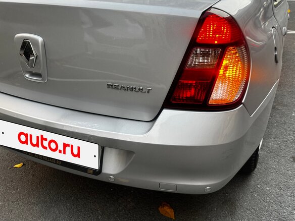 2008 Renault Symbol I Рестайлинг 2, серебристый - вид 5
