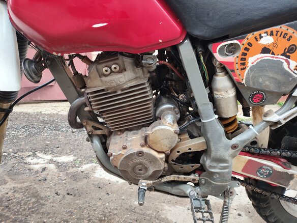 1996 Honda XR 250, красный, 210000 рублей - вид 4