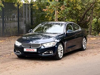 2014 BMW 4 серии 420d xDrive F32/F33/F36, синий, 2490000 рублей, вид 4