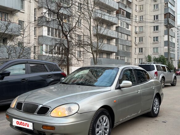 1999 Daewoo Leganza, золотистый, 200000 рублей - вид 2
