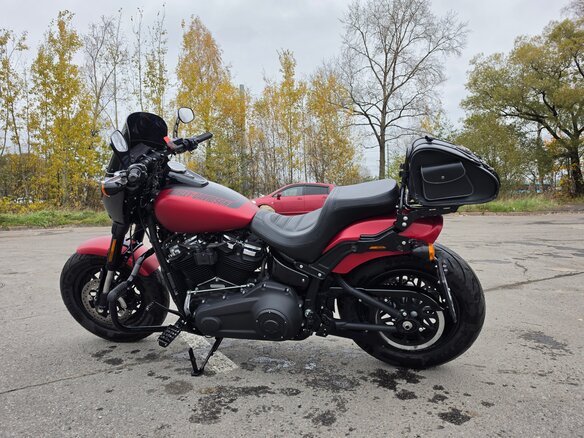 2019 Harley-Davidson Fat Bob, красный, 2500000 рублей - вид 3