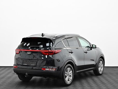 2016 Kia Sportage IV, чёрный, 1399000 рублей, вид 4