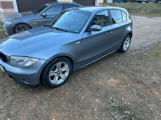 2007 BMW 1 серии 118i I (E81/E82/E87/E88), серый, 620000 рублей, вид 1
