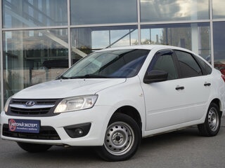 2017 Lada (ВАЗ) Granta I, белый, 431000 рублей, вид 1
