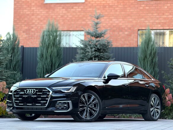2025 Audi A6 45 TFSI Long V (C8) Рестайлинг, чёрный, 6350000 рублей - вид 2