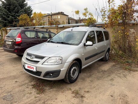 2017 Lada (ВАЗ) Largus I, серебристый, 670000 рублей, вид 2