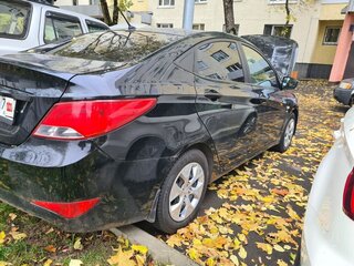 2015 Hyundai Solaris I Рестайлинг, чёрный, 870000 рублей, вид 5
