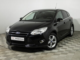 2014 Ford Focus III, чёрный, 599585 рублей, вид 1