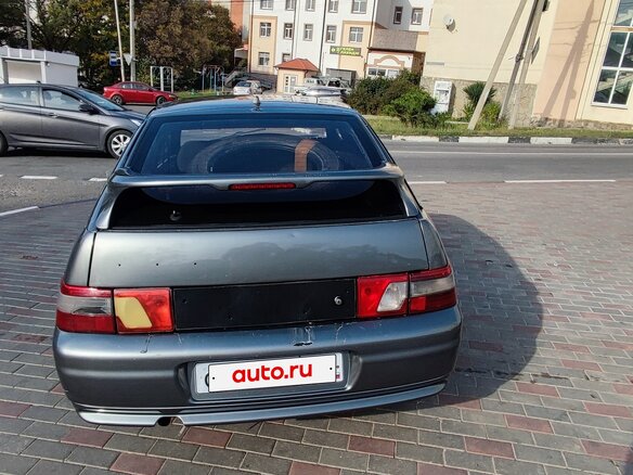 2002 Lada (ВАЗ) 2112, серый, 75000 рублей - вид 5