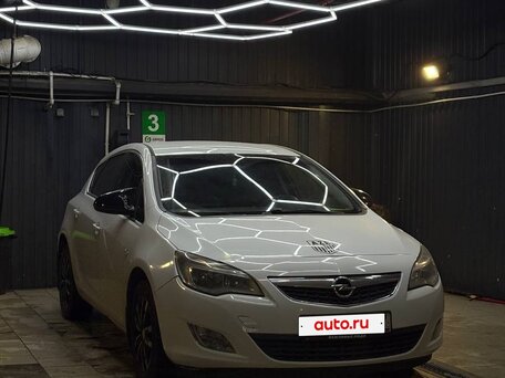 2012 Opel Astra J, белый, 450000 рублей, вид 4