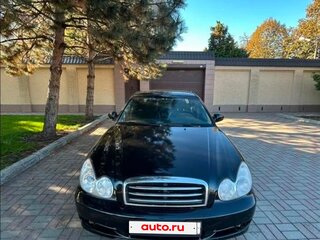 2007 Hyundai Sonata ТагАЗ IV (EF) Рестайлинг, чёрный, 360000 рублей, вид 2