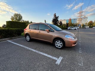 2010 Nissan Tiida I Рестайлинг, коричневый, 800000 рублей, вид 2