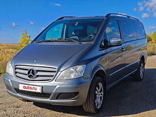 2012 Mercedes-Benz Viano Long L2 I (W639) Рестайлинг, серый, 2150000 рублей, вид 1