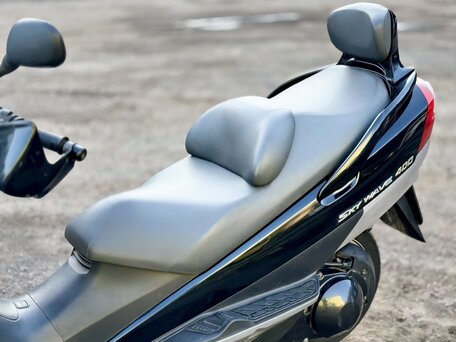 2002 Suzuki Burgman (SkyWave) 400, чёрный, 200000 рублей, вид 4