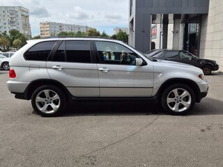2005 BMW X5 4.4i I (E53) Рестайлинг, серый, 1350000 рублей, вид 4