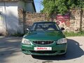 2007 Hyundai Accent ТагАЗ II, зелёный, 325000 рублей