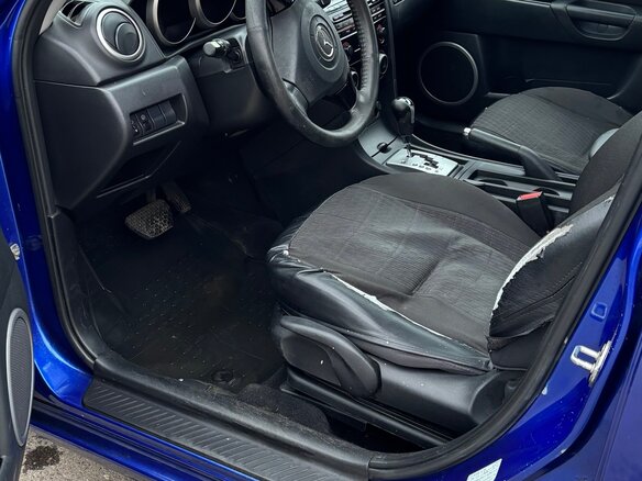 2008 Mazda 3 I (BK) Рестайлинг, синий, 520000 рублей - вид 7