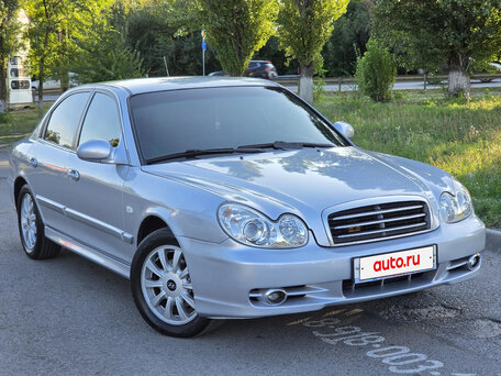 2008 Hyundai Sonata ТагАЗ IV (EF) Рестайлинг, серый, 655000 рублей, вид 2