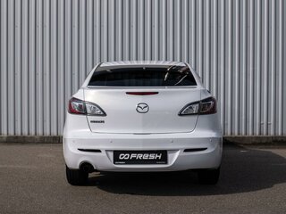 2013 Mazda 3 II (BL) Рестайлинг, белый, 1149000 рублей, вид 4