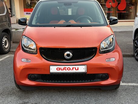 2016 Smart Fortwo III, оранжевый, 2990000 рублей, вид 1