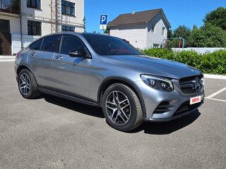 2017 Mercedes-Benz GLC Coupe 300 I (C253), серебристый, 3600000 рублей, вид 3
